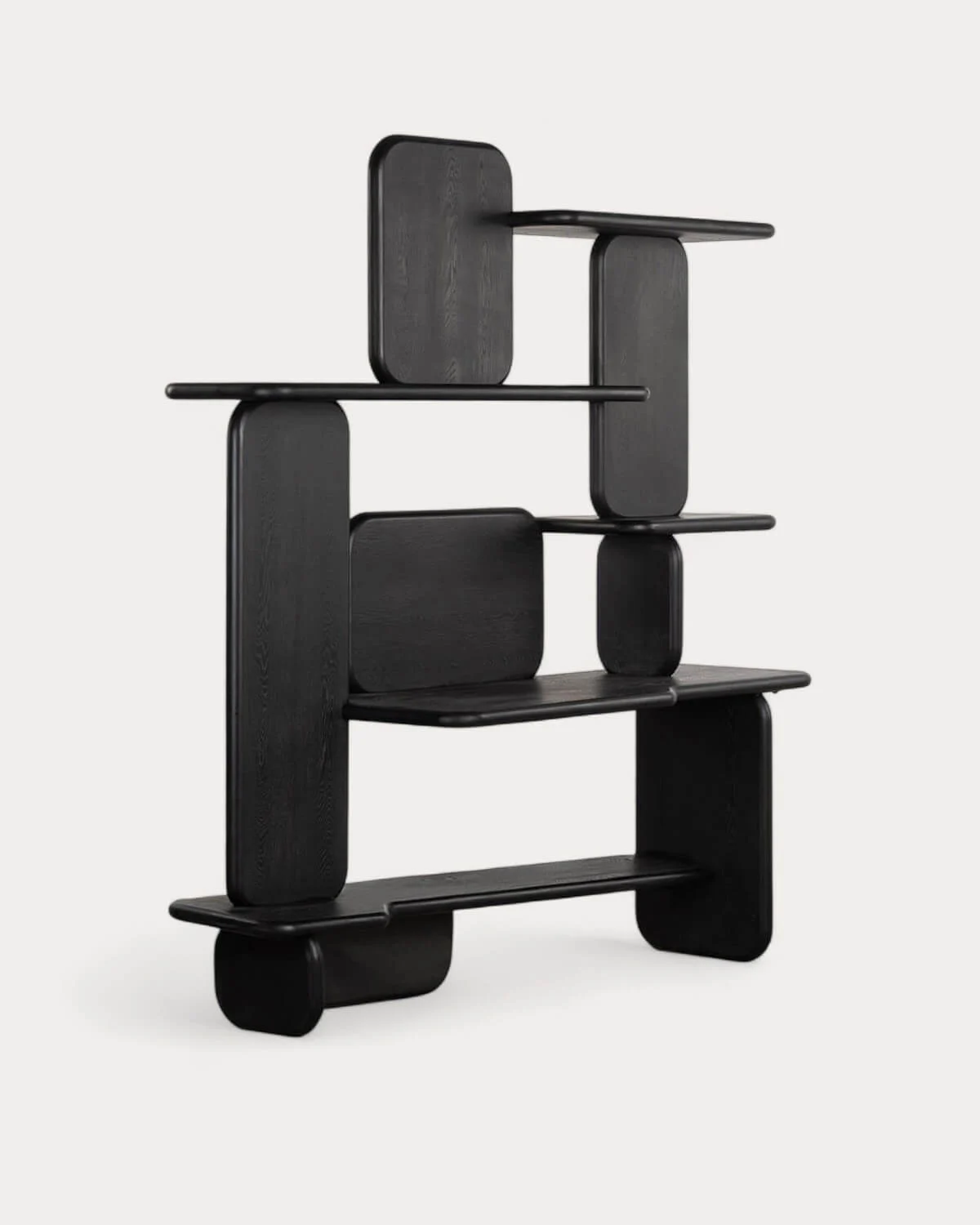 KUROEN Libreria con Scrivania in Legno