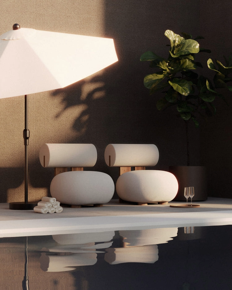 Hippo Lounge Chair Outdoor